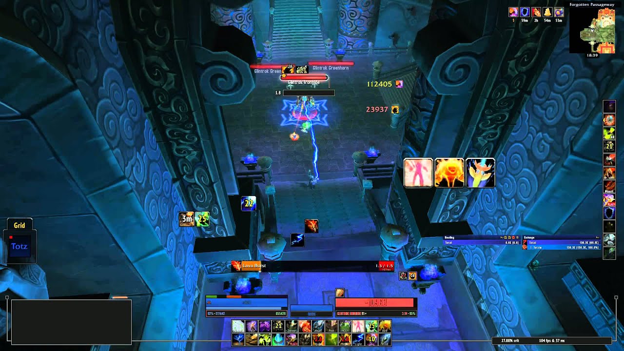 Mogu'shan Palace (Heroic) - SOLO - Elemental Shaman POV
