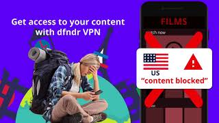 dfndr vpn - Access Blocked Content While Traveling screenshot 5