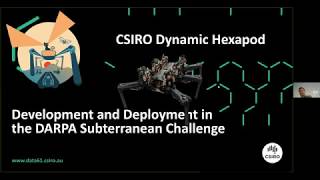 Nick Hudson: Development in the DARPA Subterranean Challenge [ICRA 2020 WS - Legged robots] screenshot 5