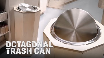 How to make a trash can / DIY