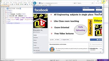 How to Add link to Image in html  | HTML | Lec-40 | Bhanu Priya