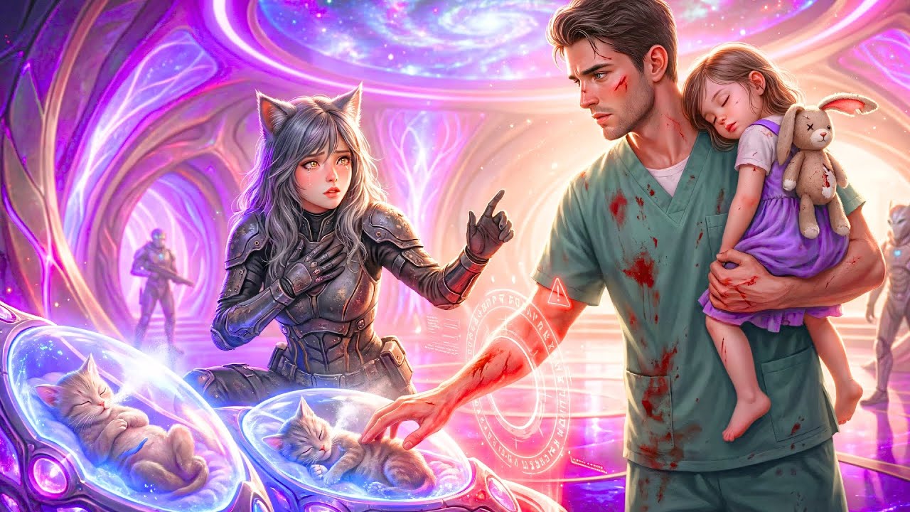 The Alien Cat Babies Hadn’t Slept for Days—Until a Single Dad Medic Broke One Impossible Rule