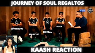 @KaashPlays Reaction On @soulregaltos9810 Journey 🚀 #s8ul