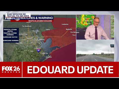 Tropical Storm Edouard: 7pm Tuesday update