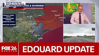 Tropical Storm Edouard: 7pm Tuesday update