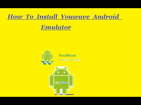 How to install youwave android emulator - YouTube