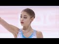 HD 1080p Alena Kostornaia Russian Nationals SP Ted Barton Commentary Colour Edited