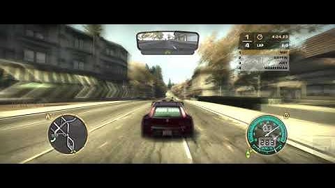 NFS Most Wanted (2005) ULTRAWIDE 100%: Blacklist 3 Race Events Lap Knockout Riverside