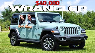 2024 Jeep Wrangler Sport S -- Is this the BEST Wrangler to BUY?? (New 12-in screen)