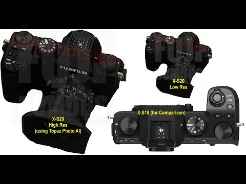 LEAKED: First Image of Fujifilm X-S20