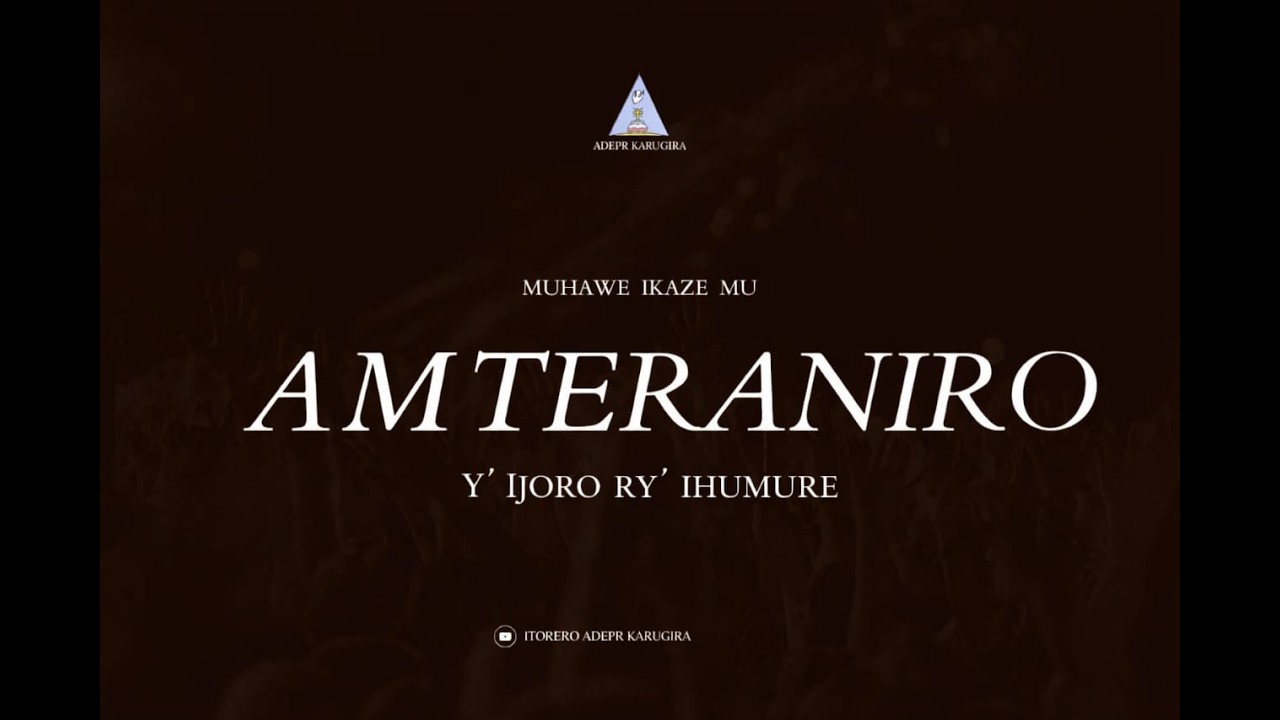 LIVE🔴 AMATERANIRO Y' IJORO RY' IHUMURE (26/02/2026) ADEPR KARUGIRA
