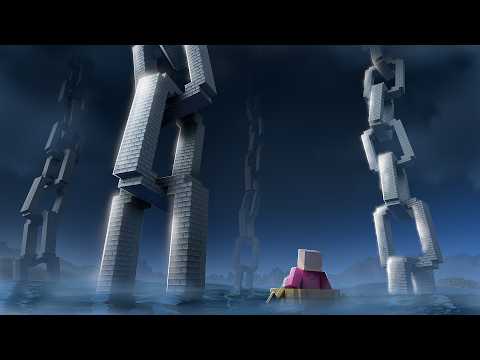 I'm recreating MEGALOPHOBIA HORROR in Minecraft Create
