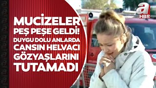 8. günde mucizeler peş peşe gelince A Haber spikeri Cansın Helvacı gözyaşlarını tutamadı | A Haber