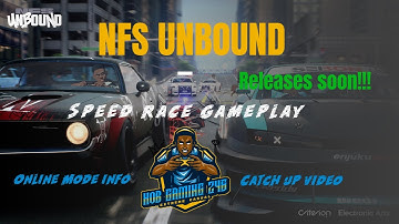 NFS UNBOUND  NEW SPEED RACE  GAMEPLAY AND MORE!!