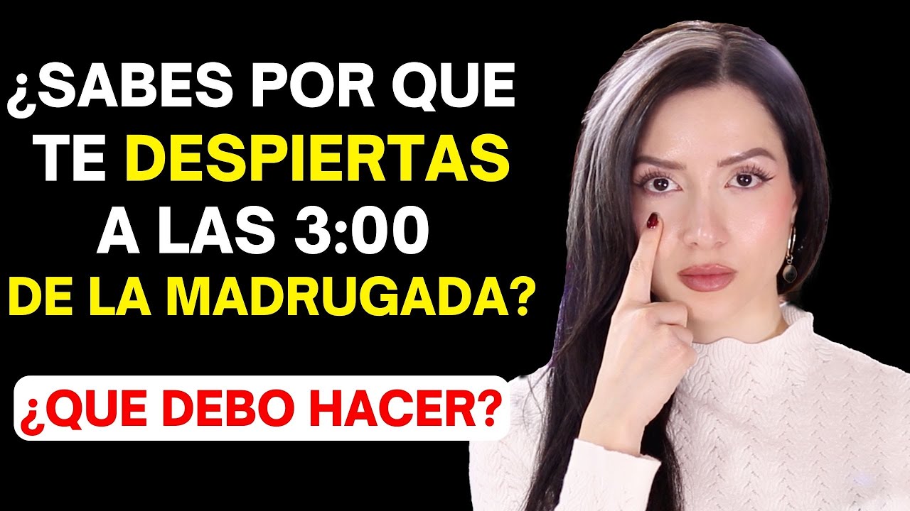 ¿Sabes por qué Dios TE DESPIERTA a las 3 de la MADRUGADA? ¿Qué debo ...