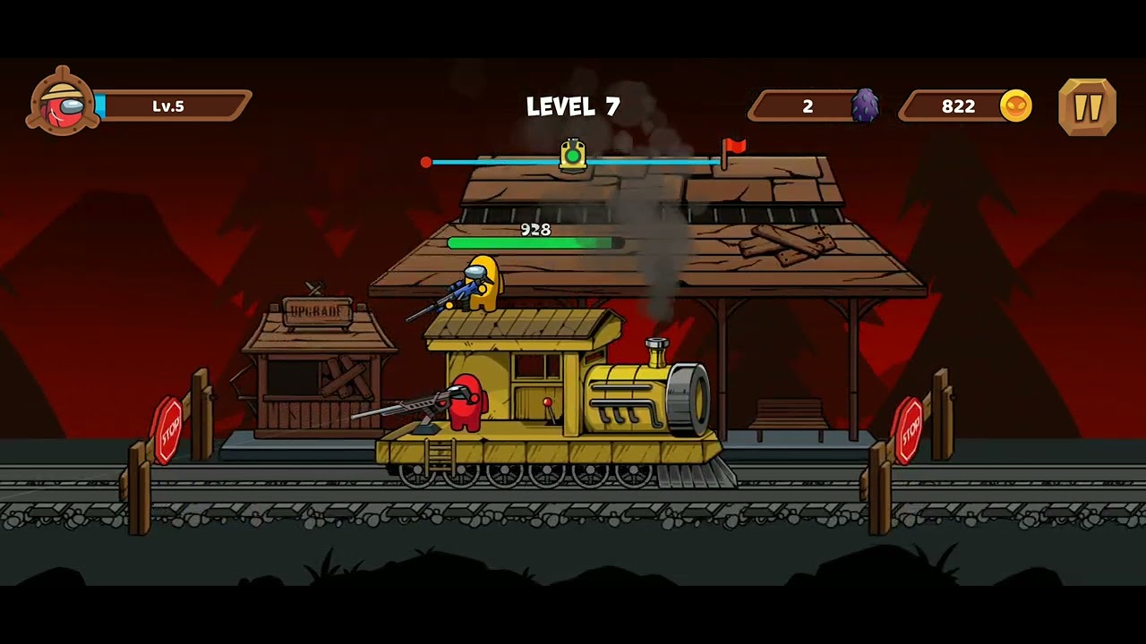 Choo survival impostor shoot level 7 gameplay