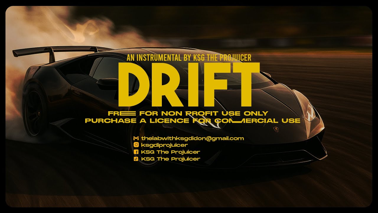 "DRIFT" DANCEHALL INSTRUMENTAL 2025