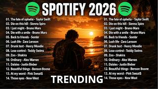 Trending Spotify Playlist 2026  English  Covers  Acoustic Chill Vibes