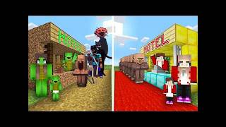 คนรวย vs คนจน แข่งสร้างโรงแรมเพื่อช่วยเหลือครอบครัวในไน์คราฟต์