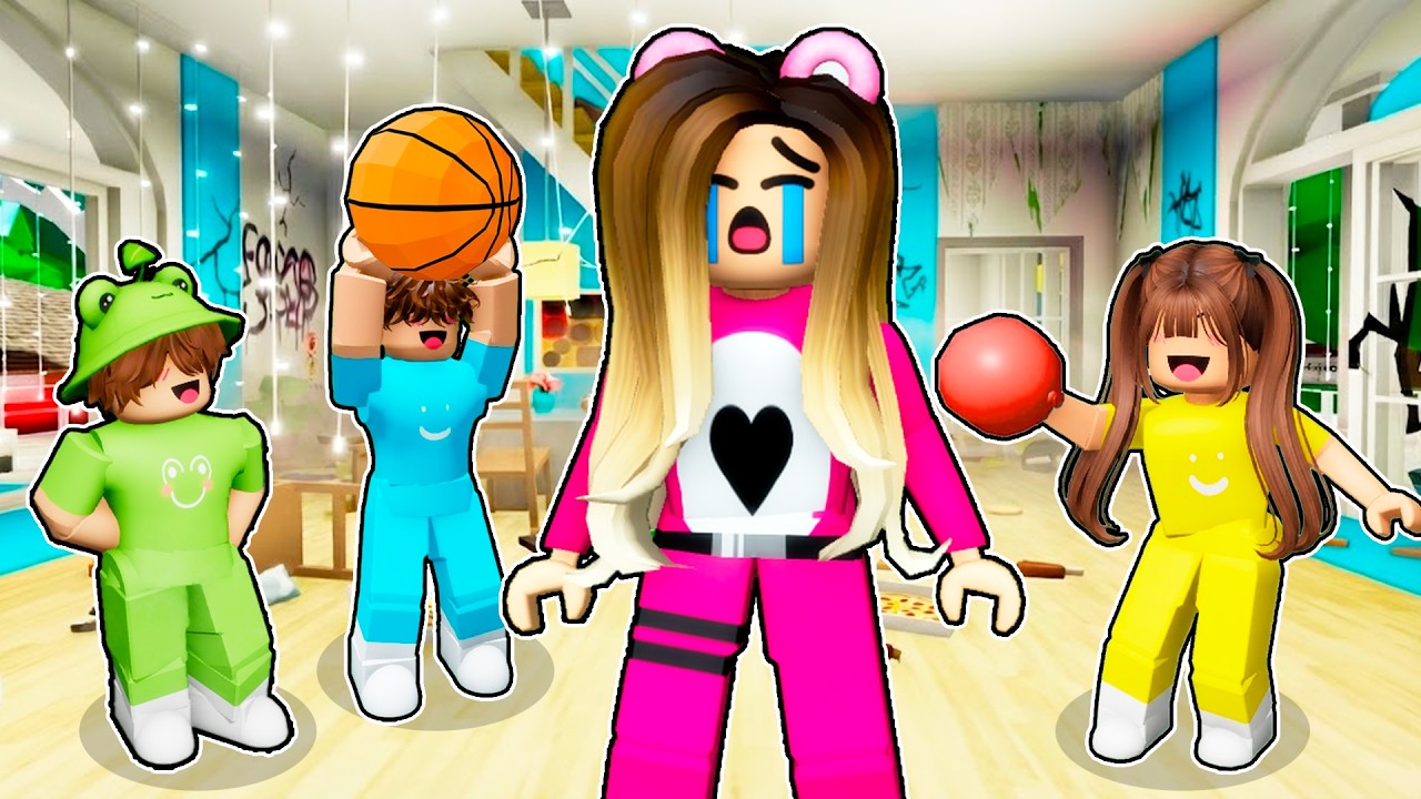 ADOPTO a TRILLIZOS MALCRIADOS en ROBLOX