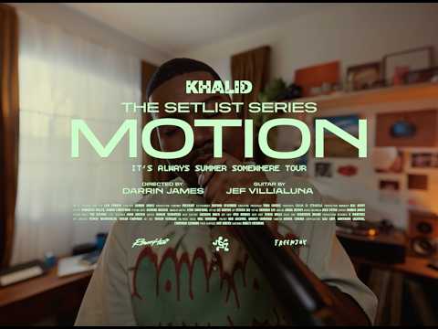 Khalid - Motion (Acoustic Performance) | The Set List Series