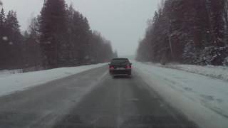 Дорога Тверь - Ржев 5.01.2017. г