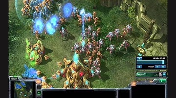 HD Starcraft 2 tactic / trick clip 8: Proxy Pylons ( protoss )