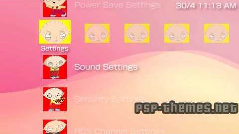 PSP Theme fam guy PSP-Themes.NET