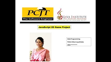 JavaScript 2D Game Development | Java Institute for Advanced Technology