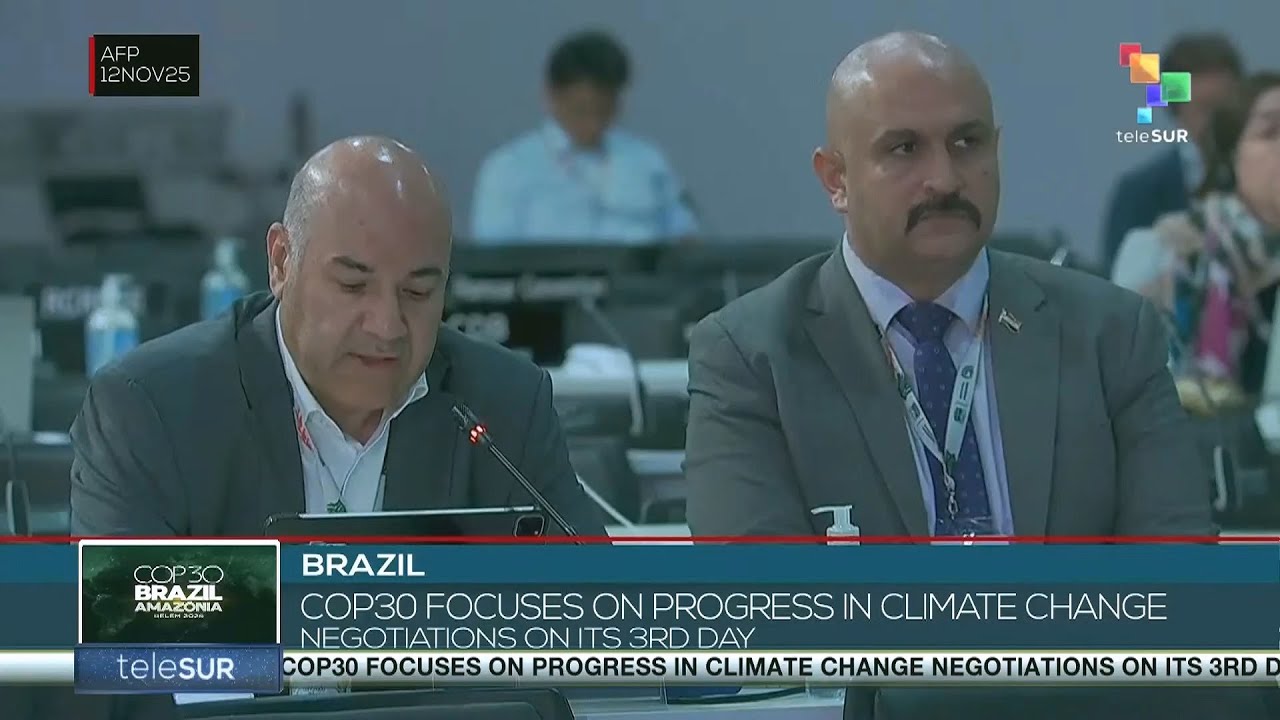 BRAZIL l COP30 focuses on progress in climate change - YouTube