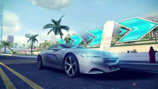 Asphalt 8: Airborne Peugeot SR1 R&D Lab 1 Test 10 11 12