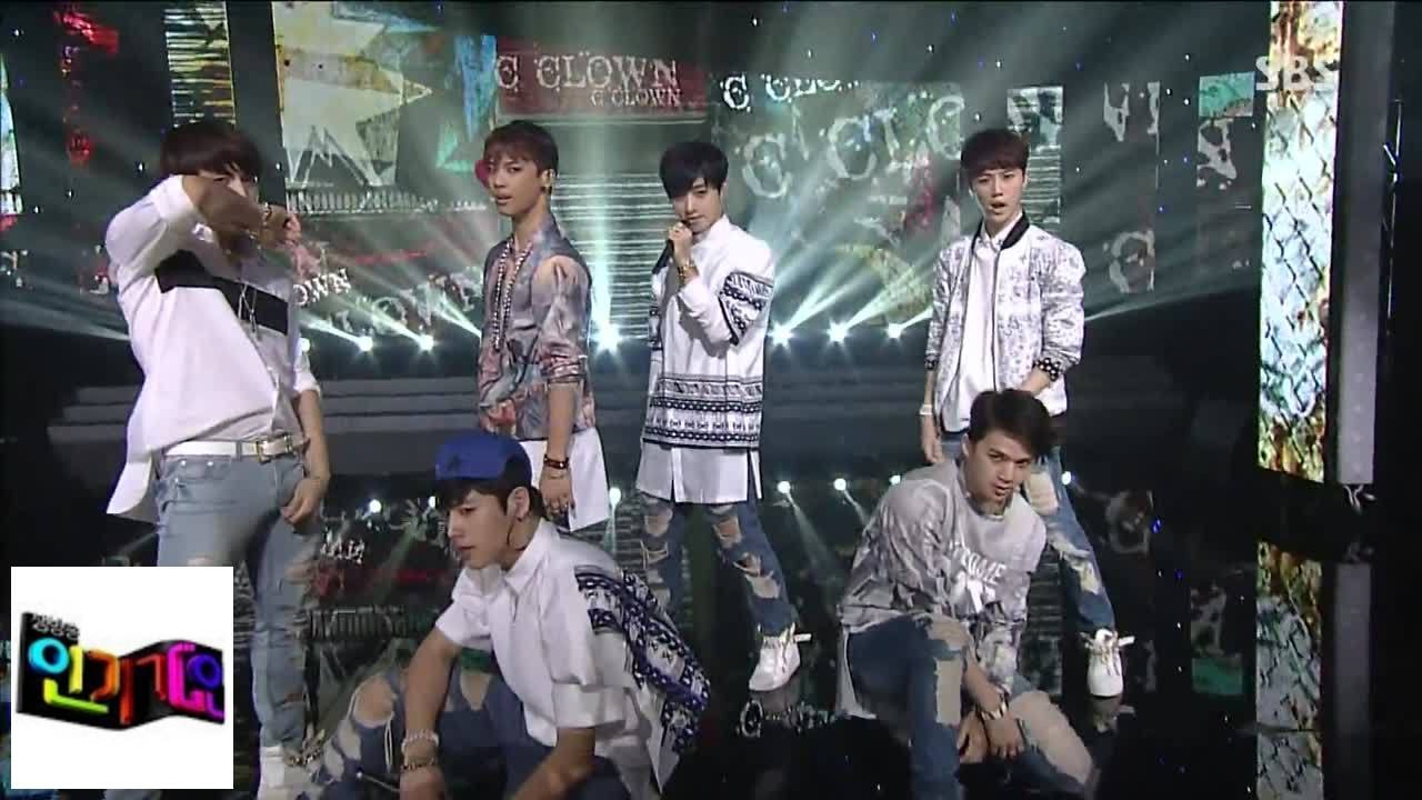 [C-Clown] Встреча со мной @ Популярная песня Inkigayo 140803