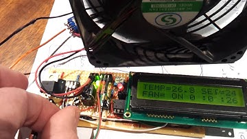 Temperature sensor DS18B20 + LCD