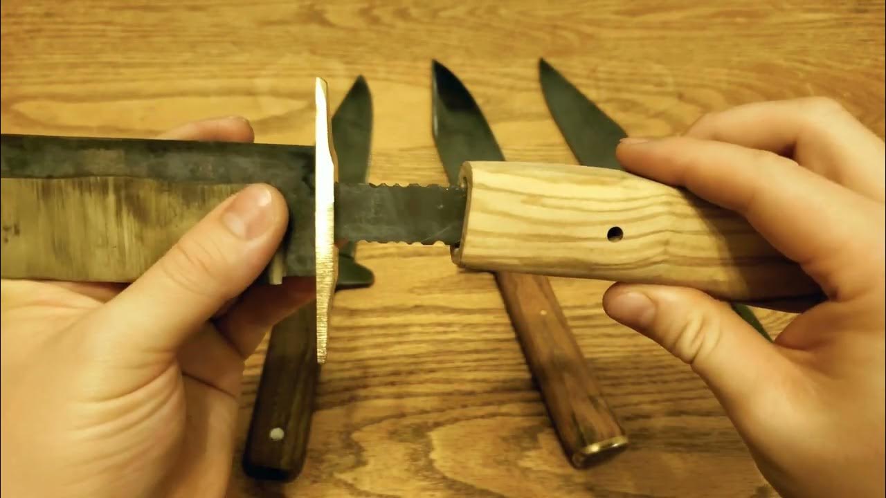 Hidden tang vs full tang YouTube