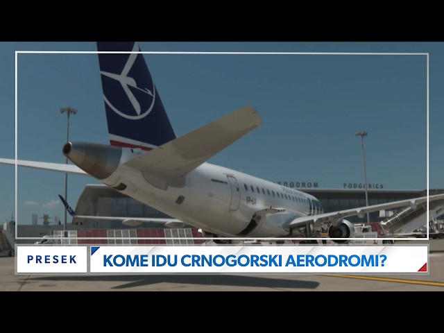 Sindikati u Crnoj Gori protiv koncesije aerodroma u Podgorici i Tivtu
