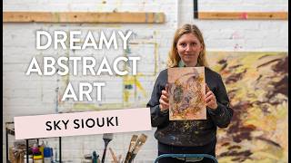Artist Collaboration: Painting 'Home' with Abstract Artist Sky Siouki