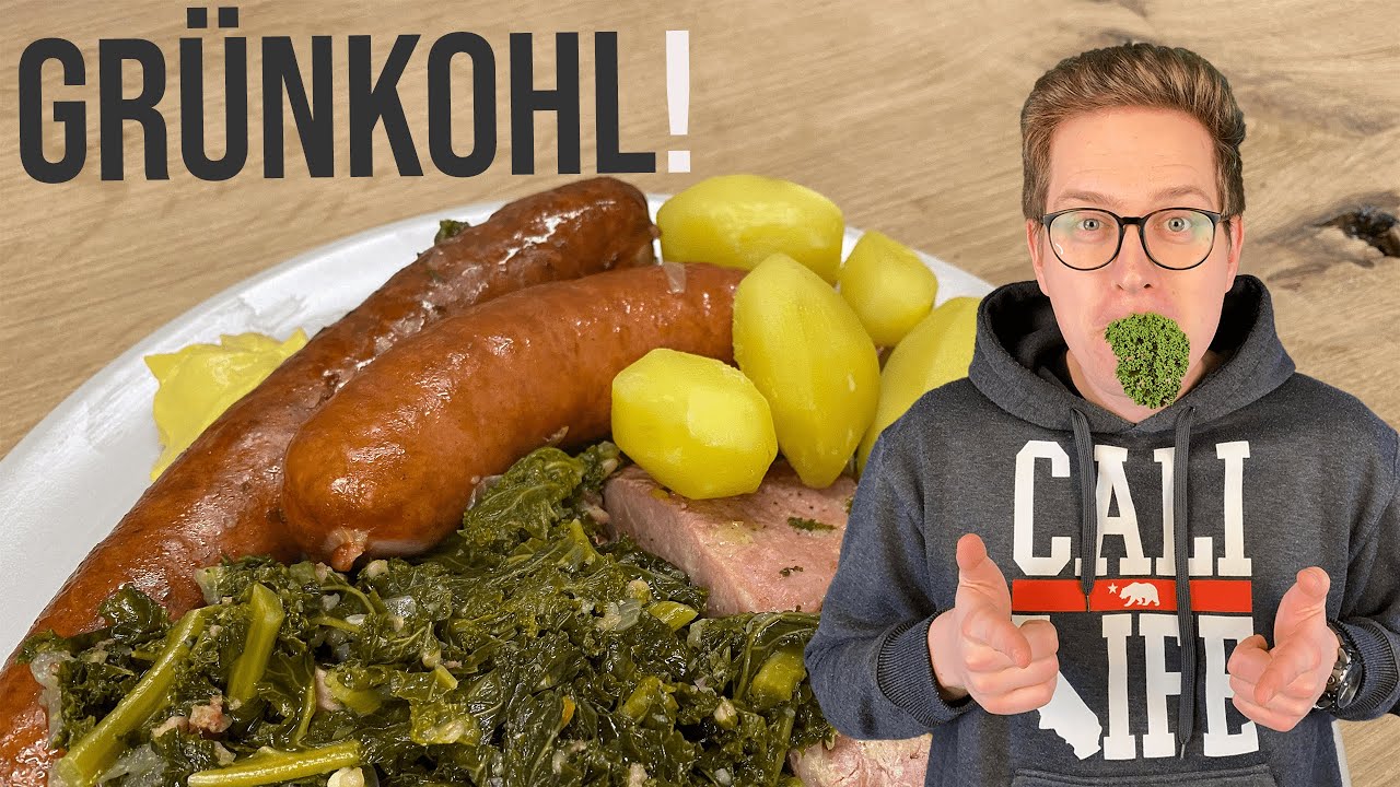 GRÜNKOHL selber ERNTEN und KOCHEN! 🥬