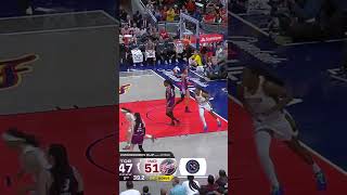 Aliyah Boston Lays it in Off Feed from Caitlin Clark, Who is Up to 9 Assists and Counting 🤯