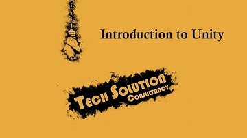 Unity Tutorial For Beginners In Urdu/Hindi - Introduction | Part 1