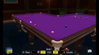 Pro Snooker 2024 (L Shape Table) Game against CPU screenshot 2