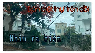 biệt thự trên đồi nhìn ra biển bãi trước vũng tàu - đầu tư - nghỉ dưỡng - cho thuê