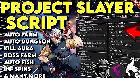 [Update 1.5🎆🥶] Project Slayers Script Hack OP: Auto Dungeon, Inf Points, Auto Mugen, Auto Farm!