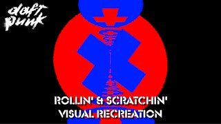 Daft Punk - Rollin' & Scratchin' Visual Recreation (Alive 1997)