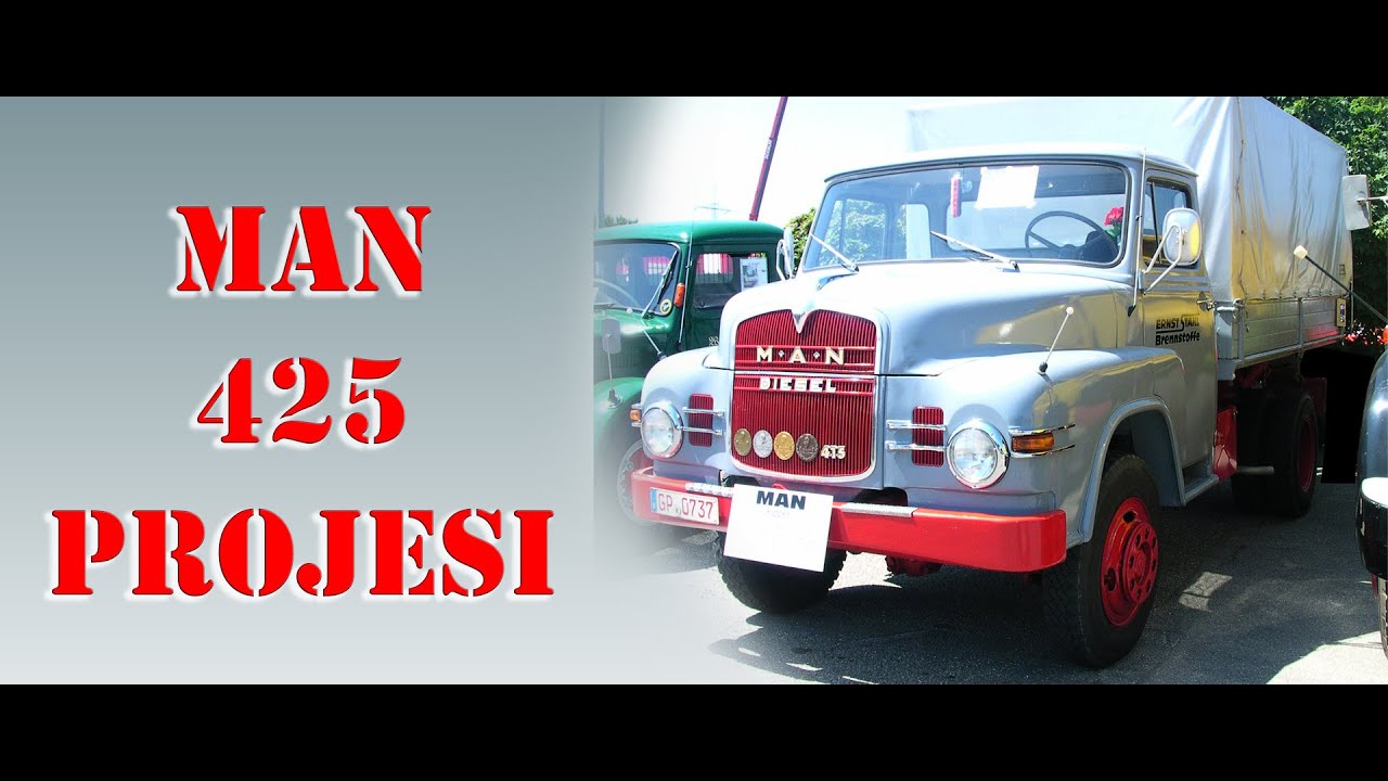 yeni man 415 projesi 1962 model ilerliyor klasik kamyon restorasyon man 520 hn gorunumlu burunlu man youtube