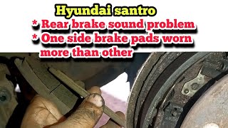Hyundai santro brake sound problem