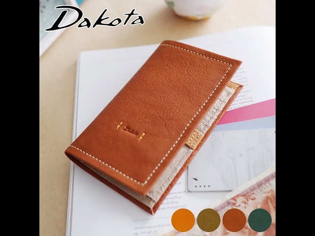 Dakota ダコタ ピアッタ 薄型二つ折り財布 0031535 - YouTube