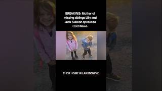 Mother of MISSING siblings speaks to CBC News! #breakingnews #news #truecrime #missing