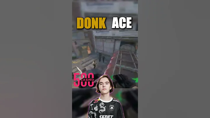 "DONK Drops a CRAZY ACE on Train! 😱🔥 #CS2"
