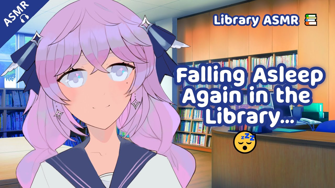 [ASMR] Sleeping in the Library  📚💤 | Gentle Roleplay & Personal Attention (Part 2)