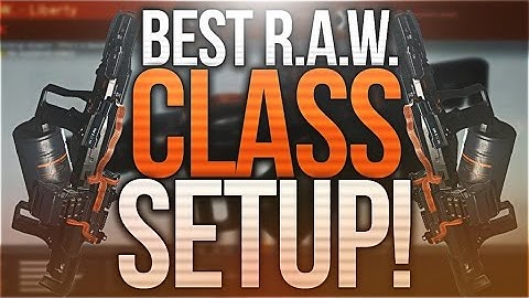 R.A.W. BEST CLASS SETUP INFINITE WARFARE! 89 KILL DOMINATION MY MOST KILLS SO FAR!